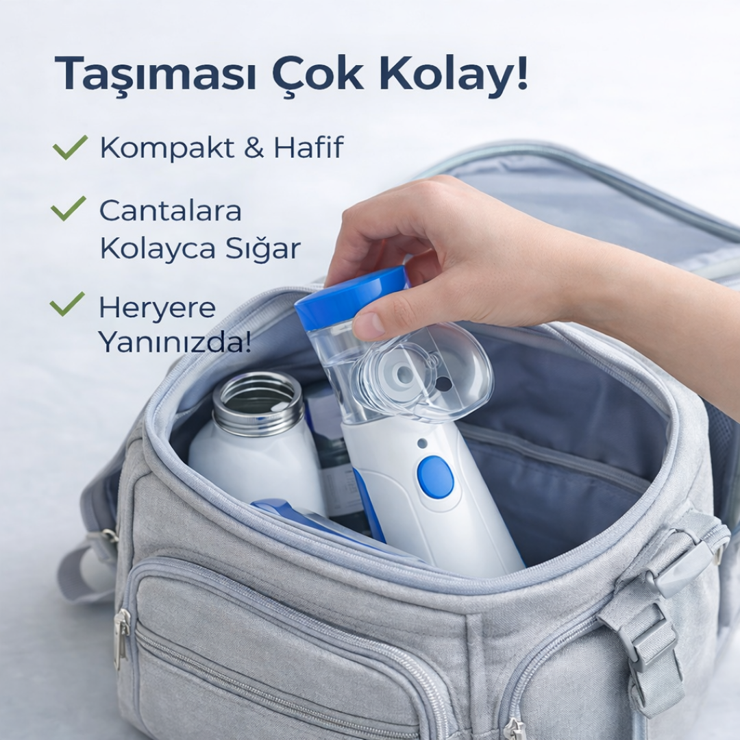 Pulmoly - Çantalık Nebülizatör