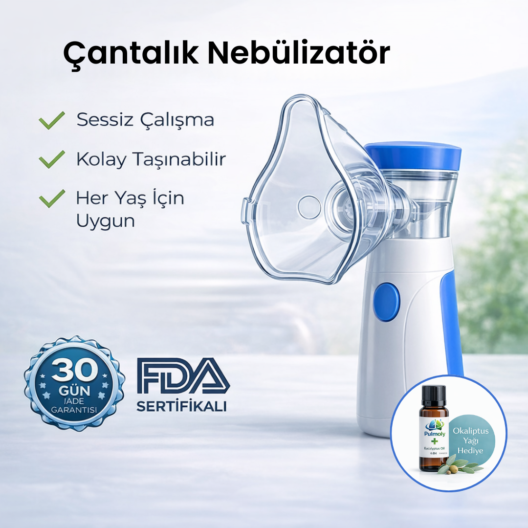 Pulmoly - Çantalık Nebülizatör